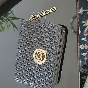 Small Bebe shoulder strap purse